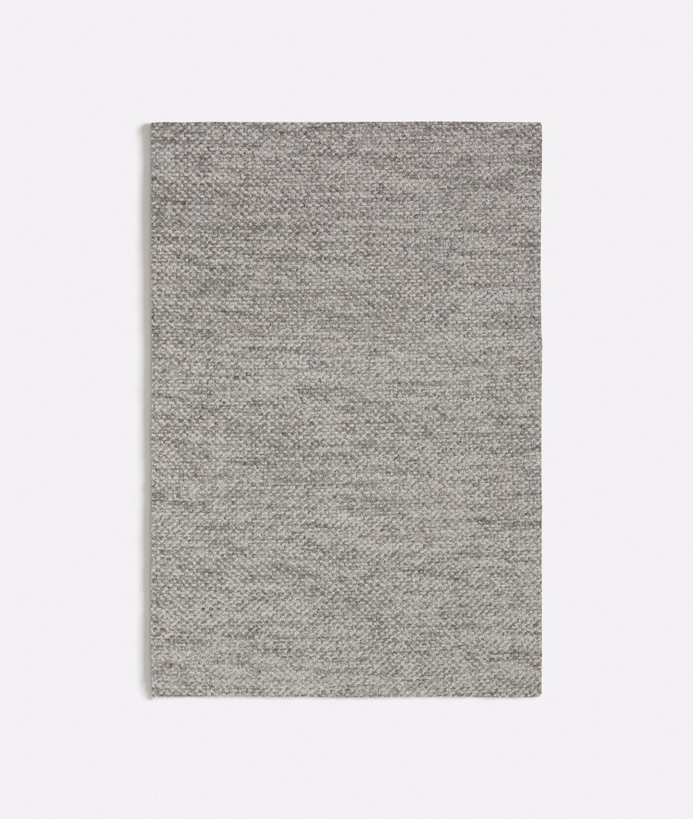 Cool grey Lucrezia swatch with fine mottled weave and softly textured surface