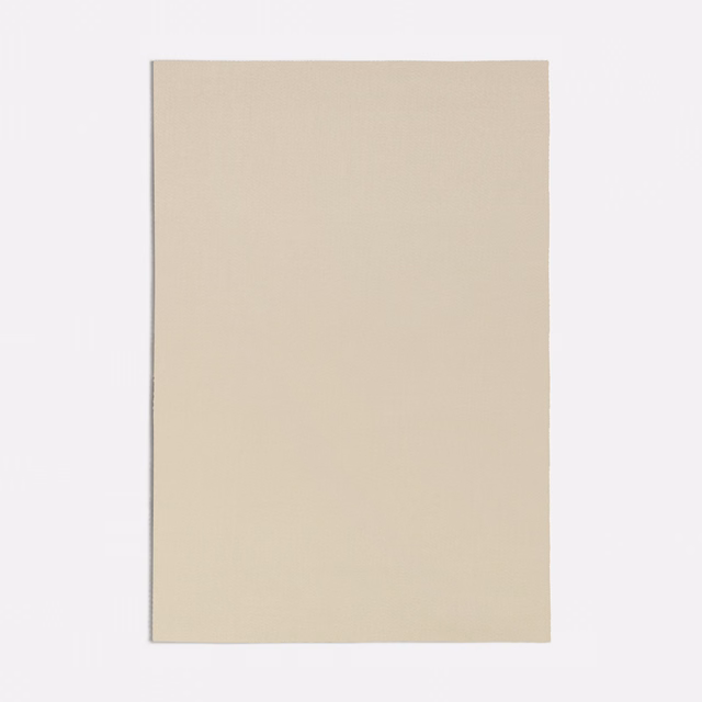 Pale warm beige Malfa textile swatch with a softly even woven surface