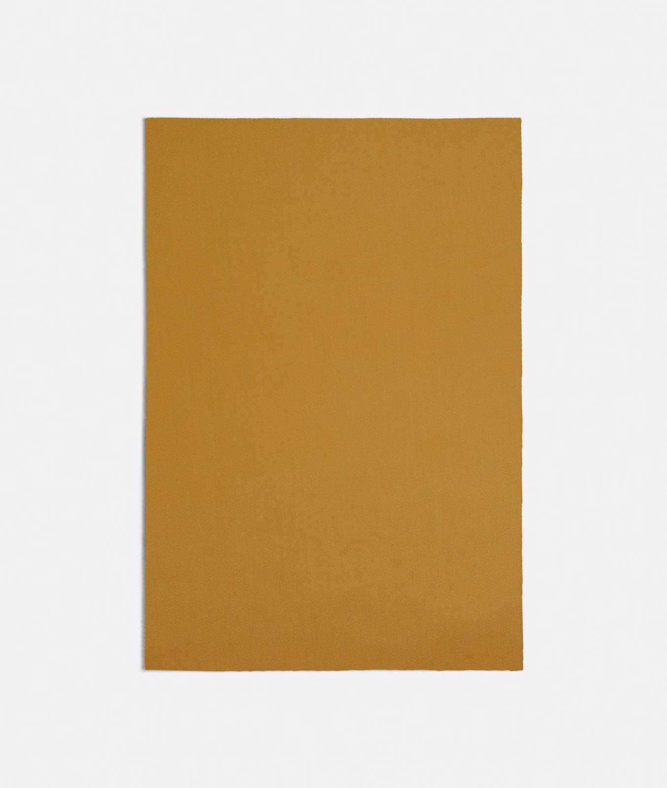 Warm ochre-yellow plain weave with a fine, subtly tonal matte surface
