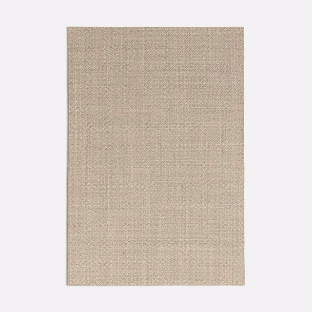 Muted marigold-beige swatch showing a fine, lightly irregular woven texture