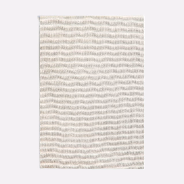 Warm ivory textile swatch with fine horizontal ribbed weave and softly varied surface
