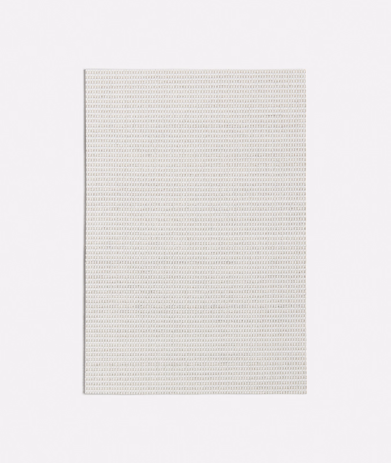Pale greige Panama Linen swatch showing a fine, closely spaced woven grid