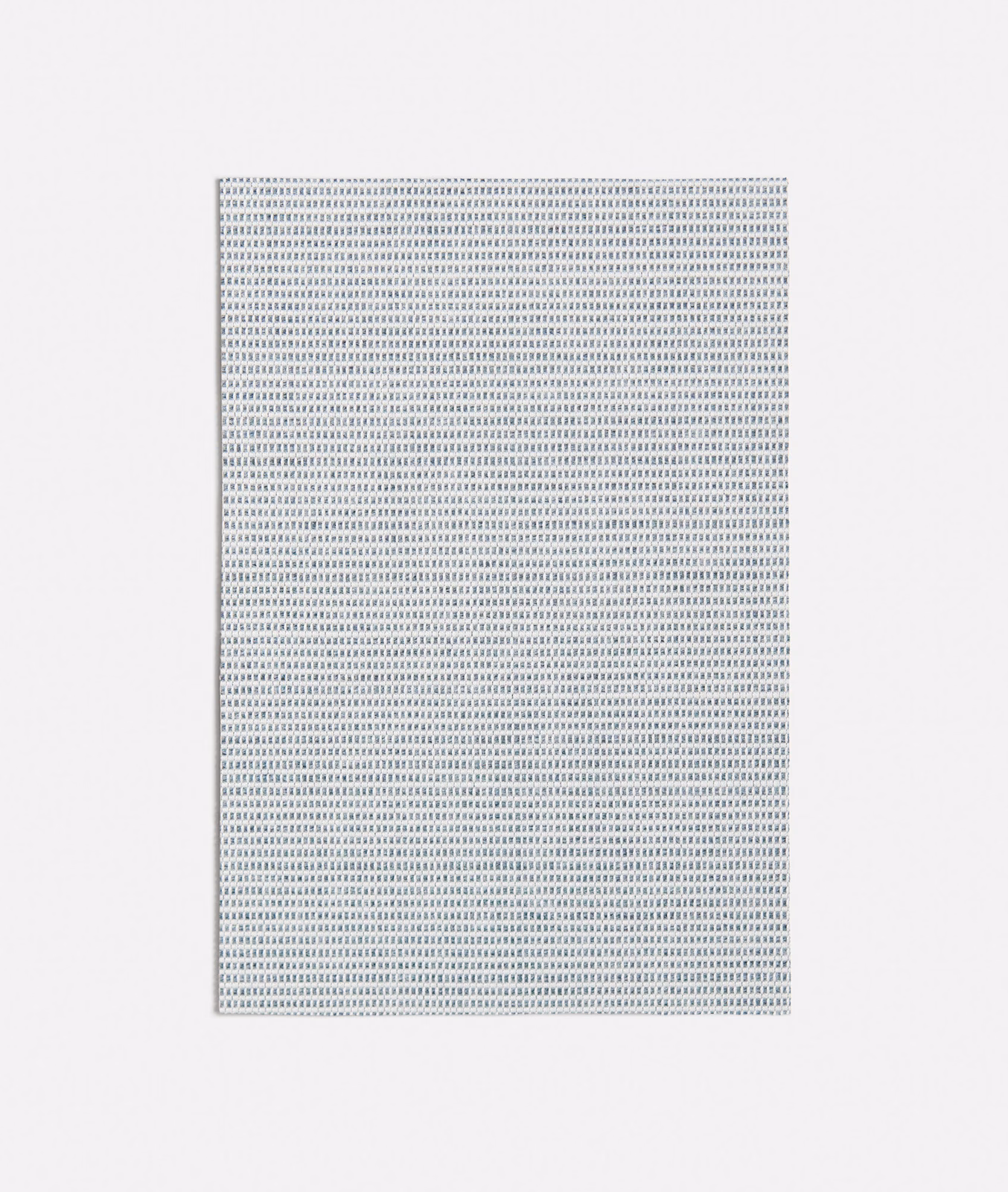 Pale seafoam-green swatch with a tightly woven miniature grid texture