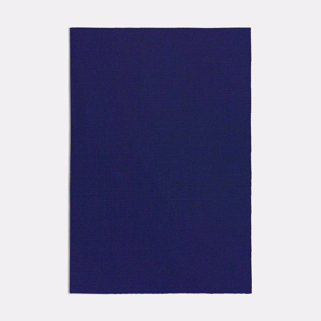 Deep inky navy fabric swatch showing a subtle fine woven texture