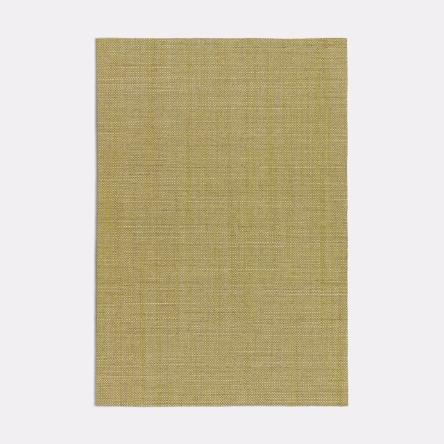 Muted olive-green textile with a fine woven grid and softly mottled surface