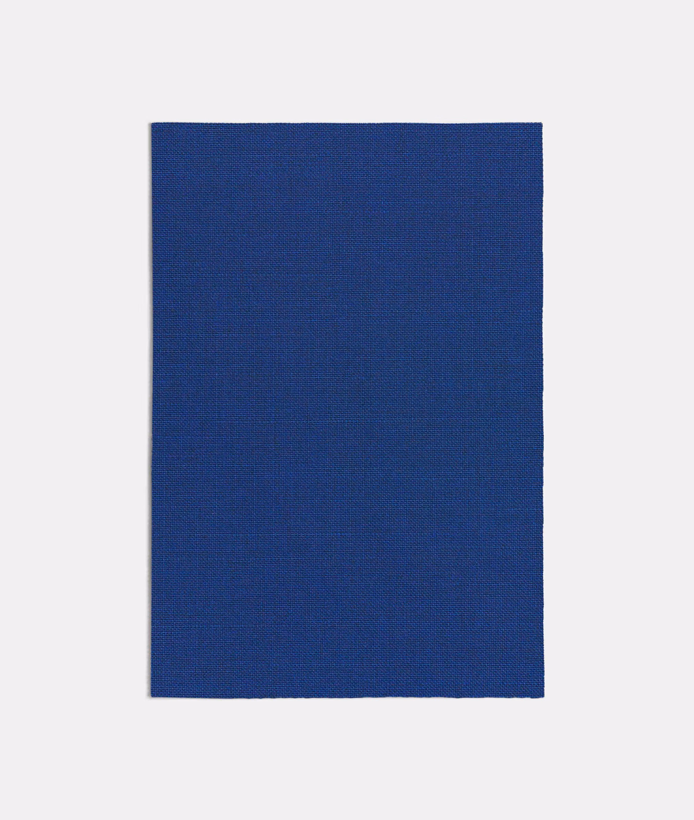 Deep blue Procopio swatch showing a fine, even woven texture
