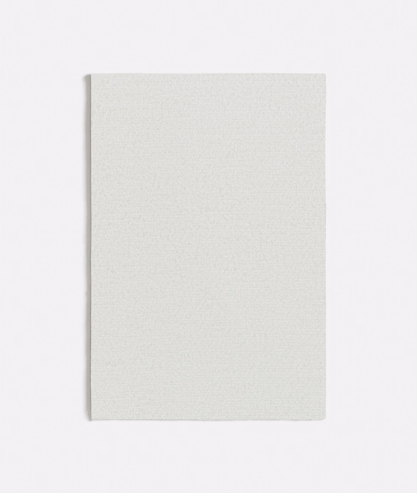 Pale cool-white Quercia textile swatch with a fine, even woven surface