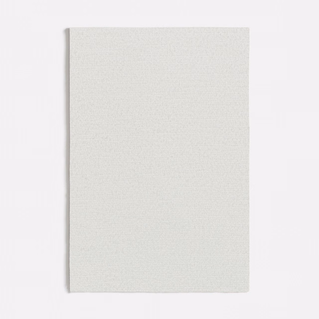 Pale cool-white Quercia textile swatch with a fine, even woven surface