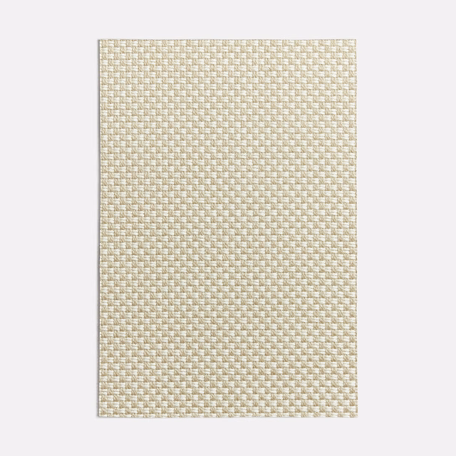 Pale oat-beige Ricordi Linen with a close, softly flecked basketweave texture