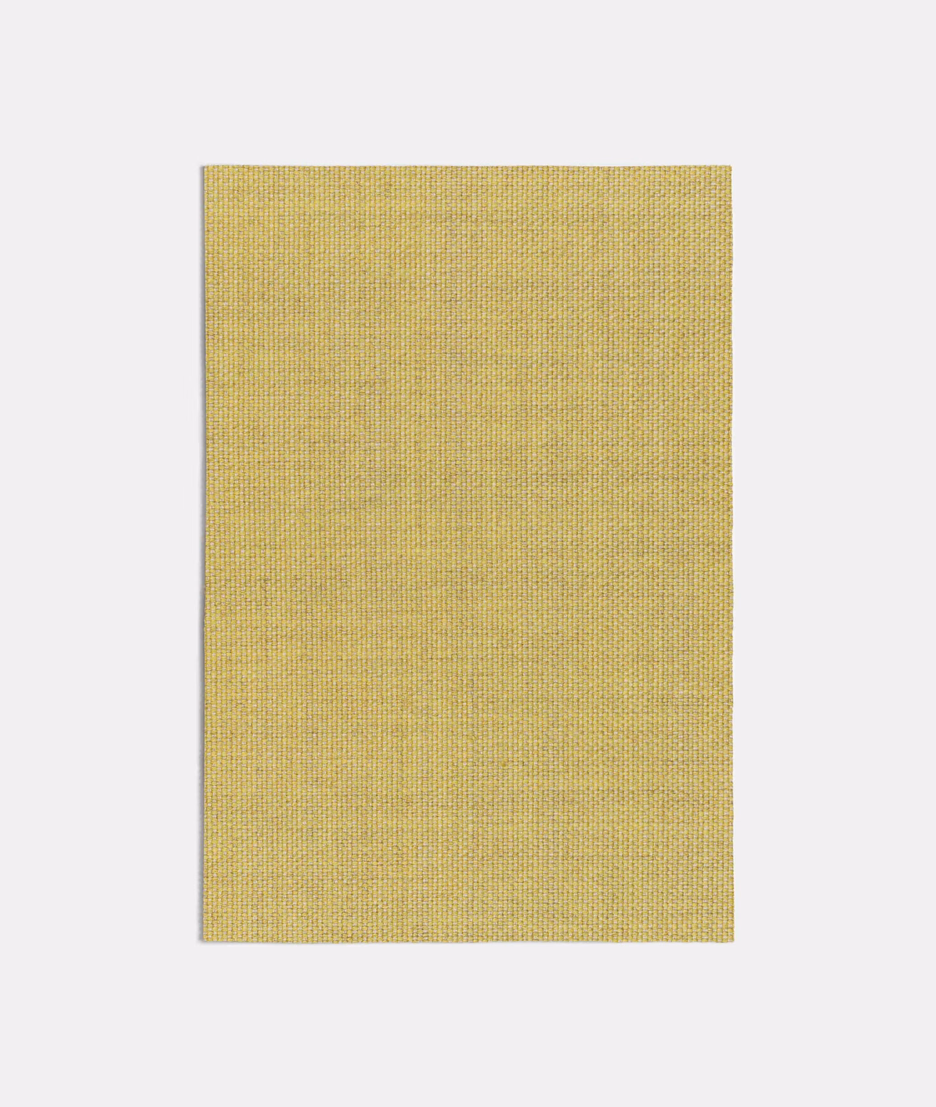 Muted olive-gold woven fabric swatch with fine horizontal texture