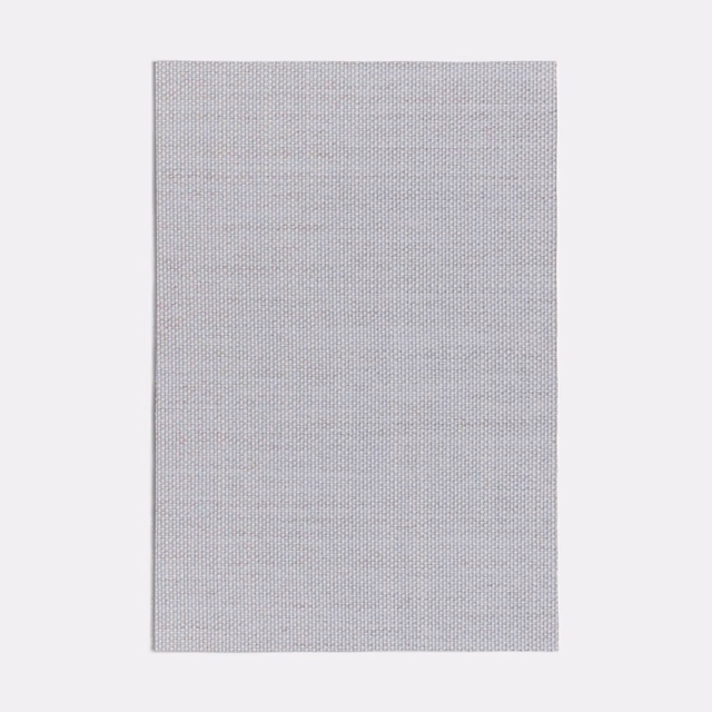 Pale cool-grey Rodrigo fabric with a fine, even micro-grid weave