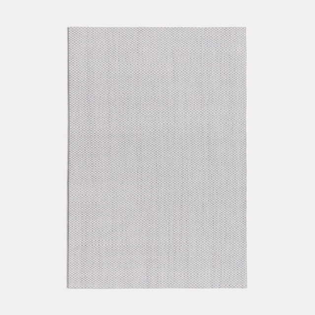 Pale light grey fabric with a tiny regular crosshatch weave