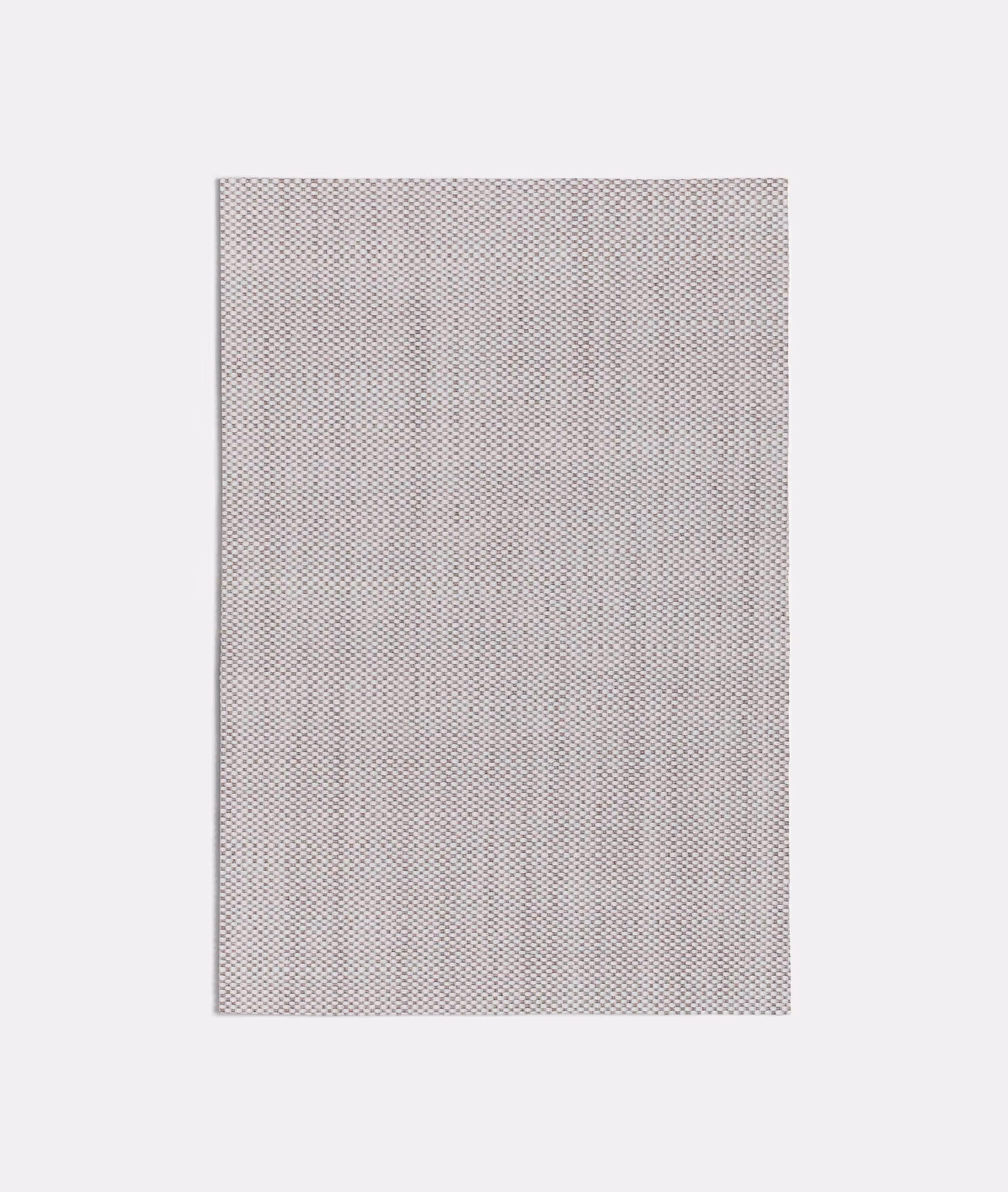 Light taupe micro-check fabric with a dense, subtly textured woven surface