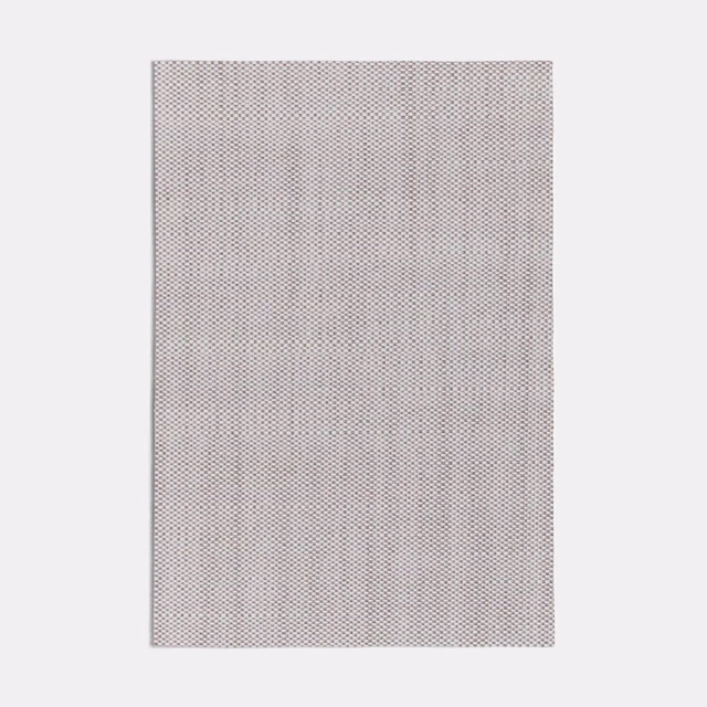 Light taupe micro-check fabric with a dense, subtly textured woven surface