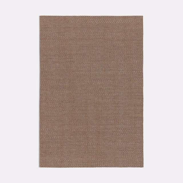 Close view of muted light taupe fabric with a fine, regular woven grid
