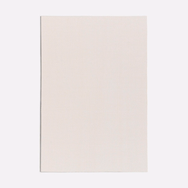 Warm ivory off-white fabric swatch with a fine, even woven texture