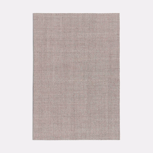 Soft pink taupe fabric with a densely woven micro-check and subtly mottled texture