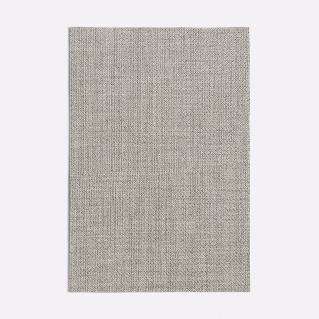 Muted grey textile with a fine, tightly crosshatched woven surface