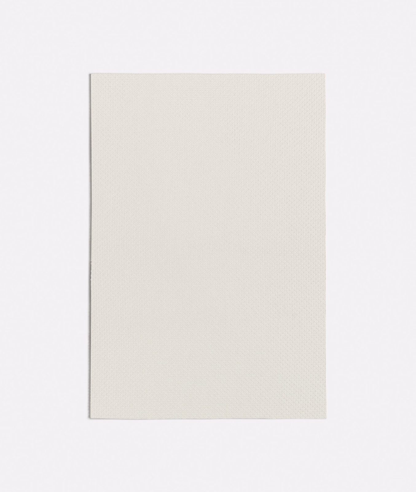 Warm ivory-white swatch showing a fine, even woven texture