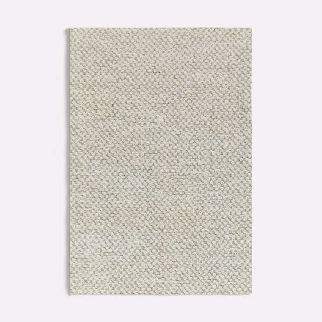 Pale green-grey Spugna textile with a fine pebbled woven surface