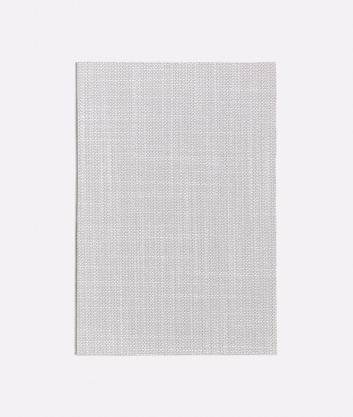 Pale cool-grey textile with a fine, tightly grained vertical woven texture