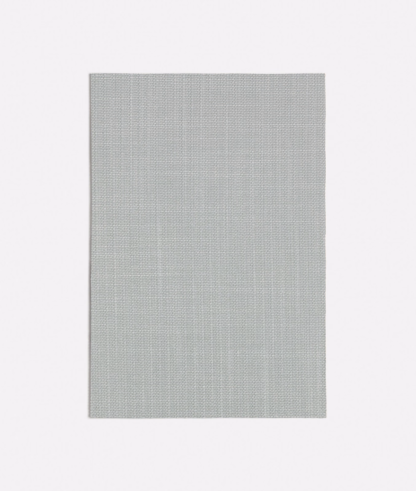 Pale seafoam-green swatch with a fine crosshatched weave and subtle vertical texture