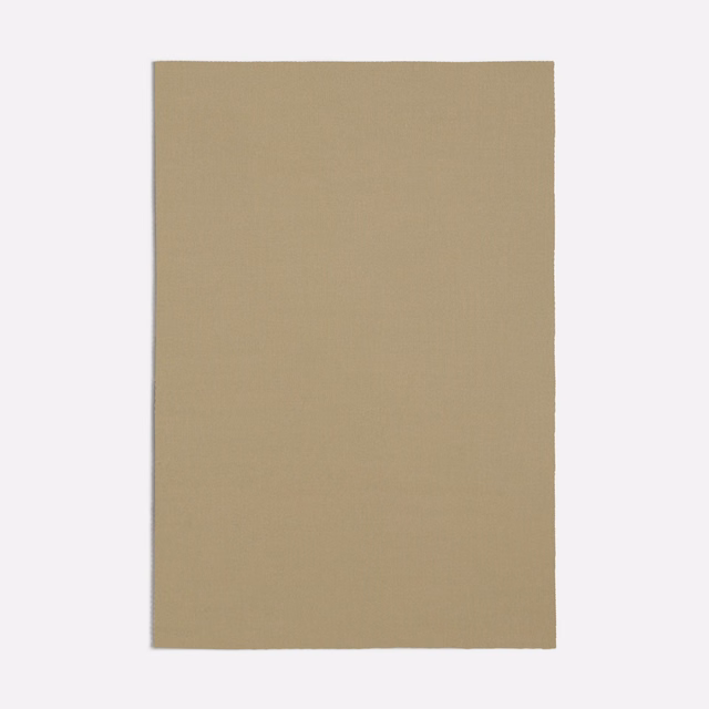 Warm beige-taupe plain weave with a soft, matte surface