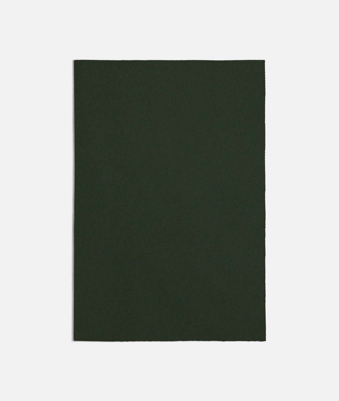 Solid deep forest-green textile swatch with a fine, even woven surface