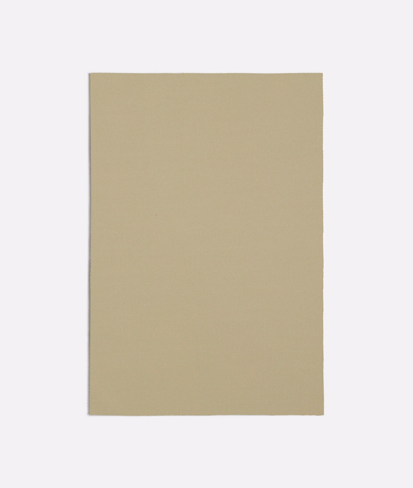 Muted taupe-beige plain woven fabric swatch with a softly matte surface