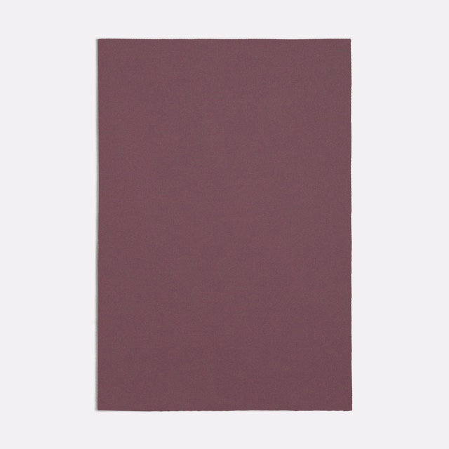 Deep plum-purple plain weave with a softly mottled, low-sheen surface