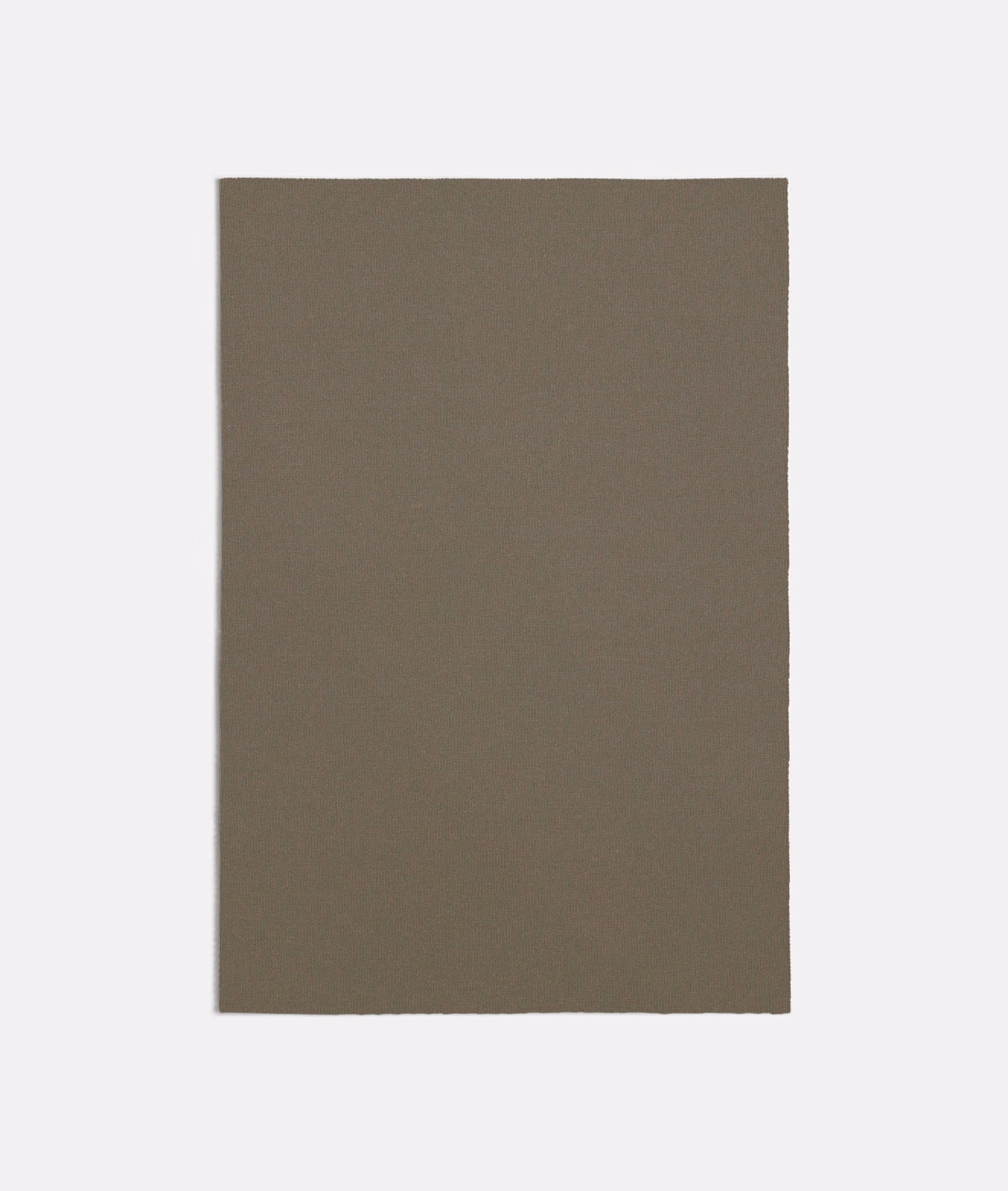 Solid earthy taupe textile with a fine, even matte surface