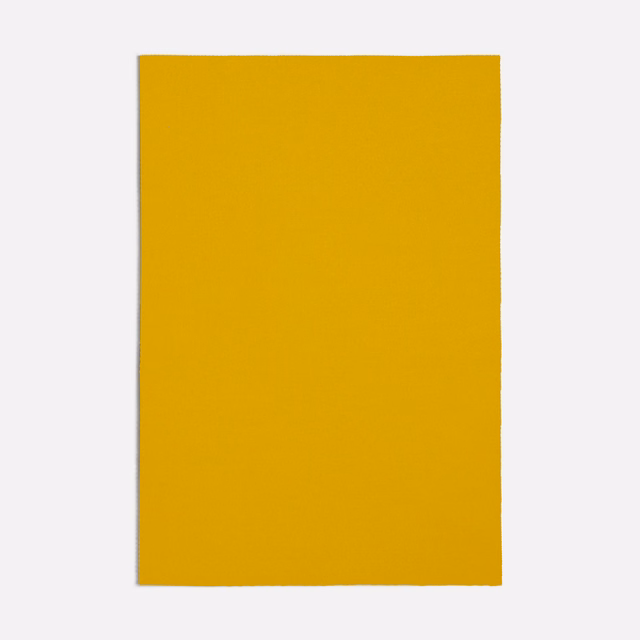 Rich golden-yellow plain weave with a softly textured surface