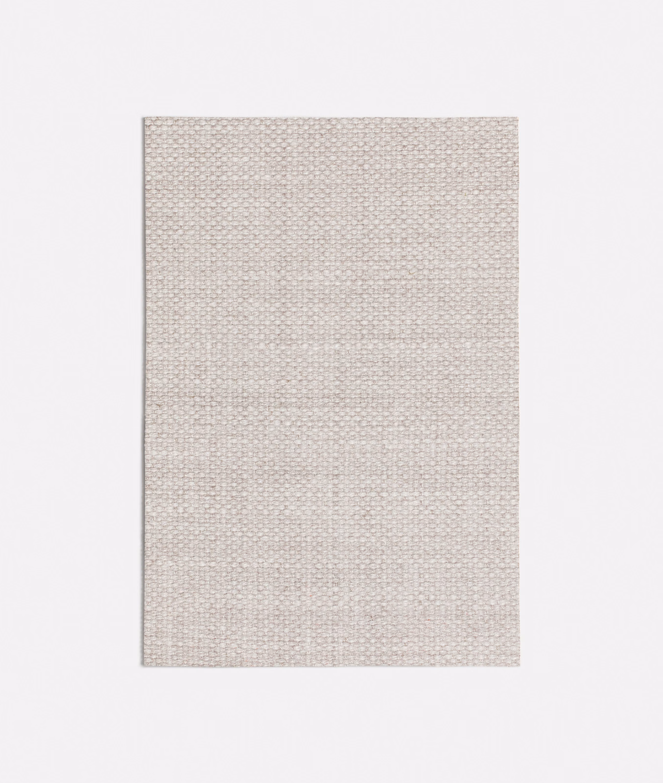 Pale warm-grey textile with a fine, softly textured basket weave