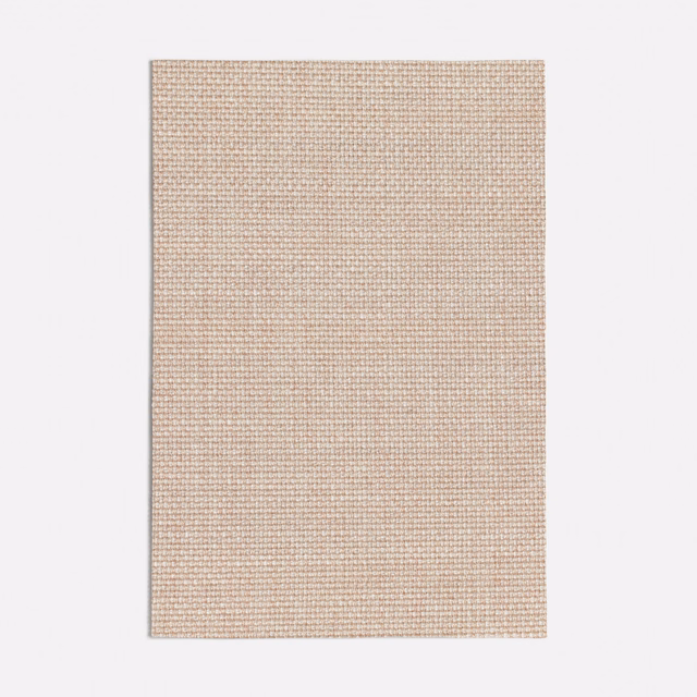 Muted powder-pink woven swatch with a fine, even basketweave grid texture
