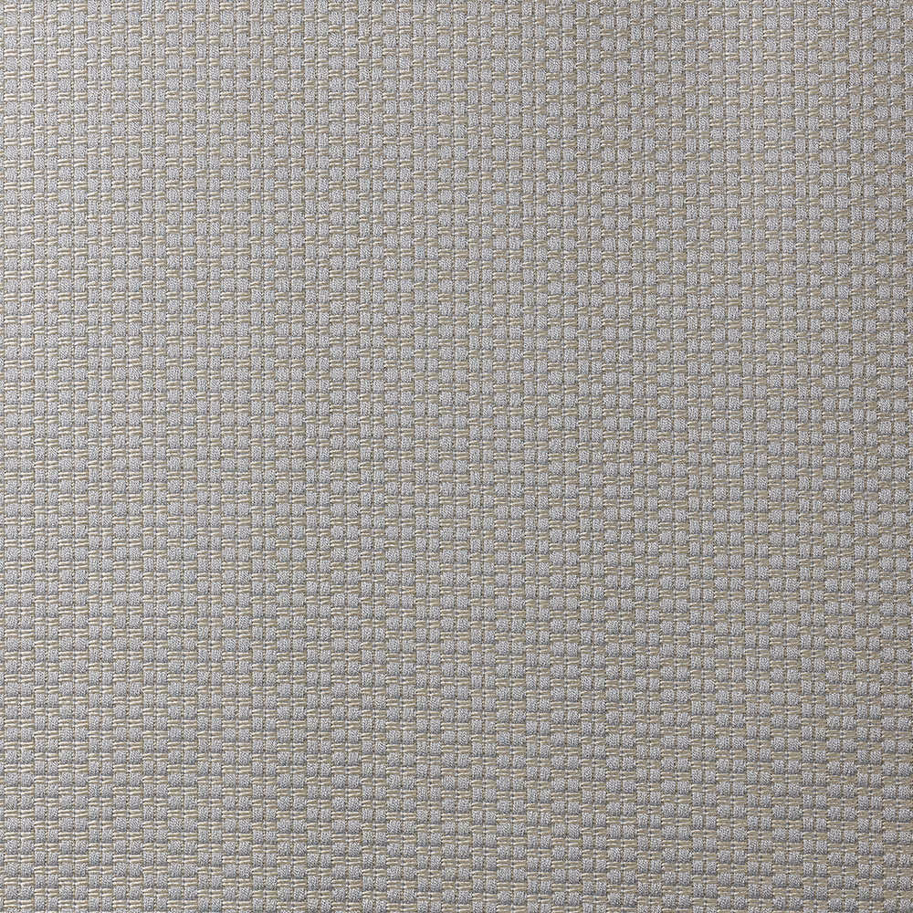 Close view of Abacus Silver’s cool grey basketweave with fine tonal crossings