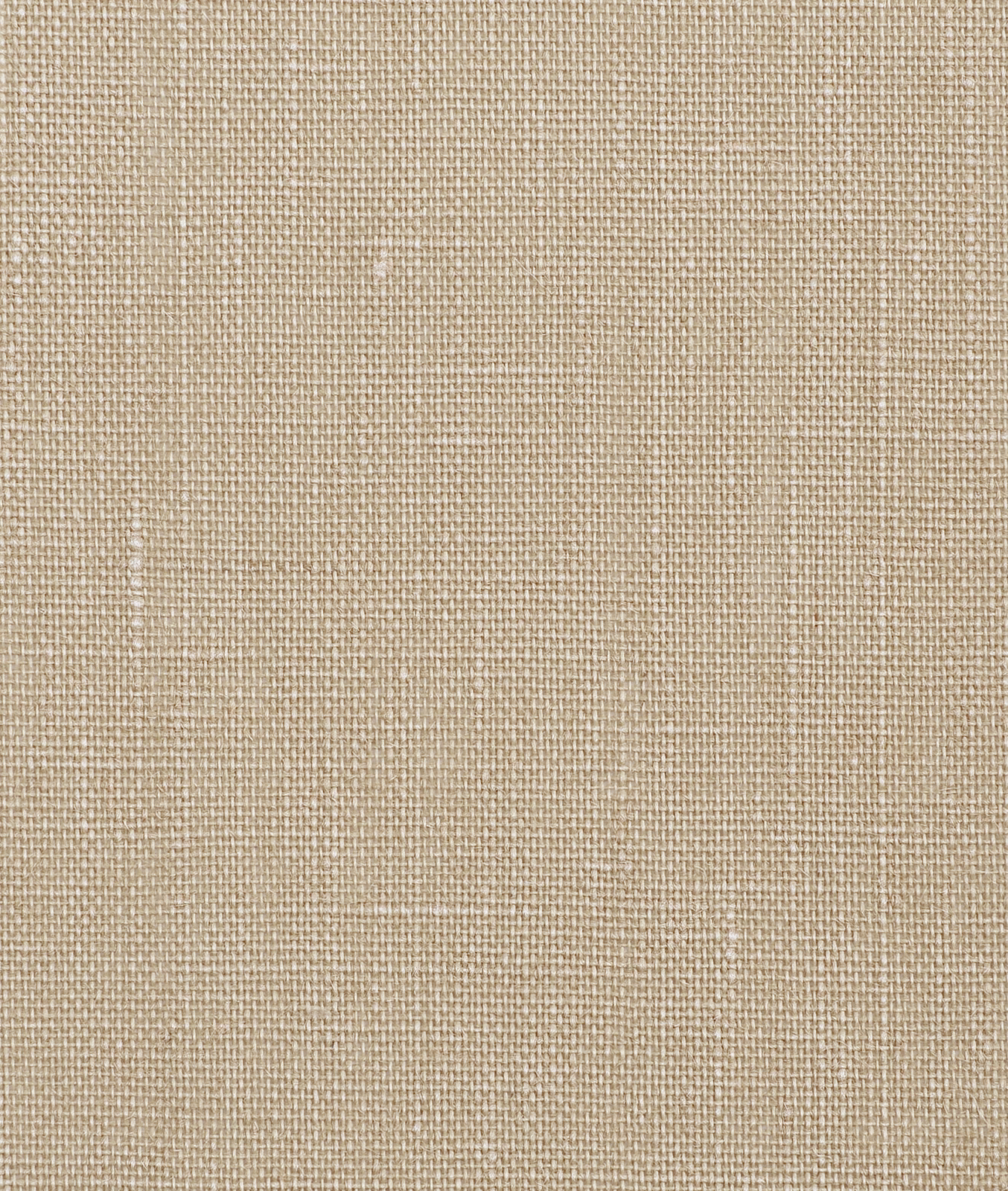 Close-up of warm beige Acromo Wall Naturale fabric with a fine irregular woven grid