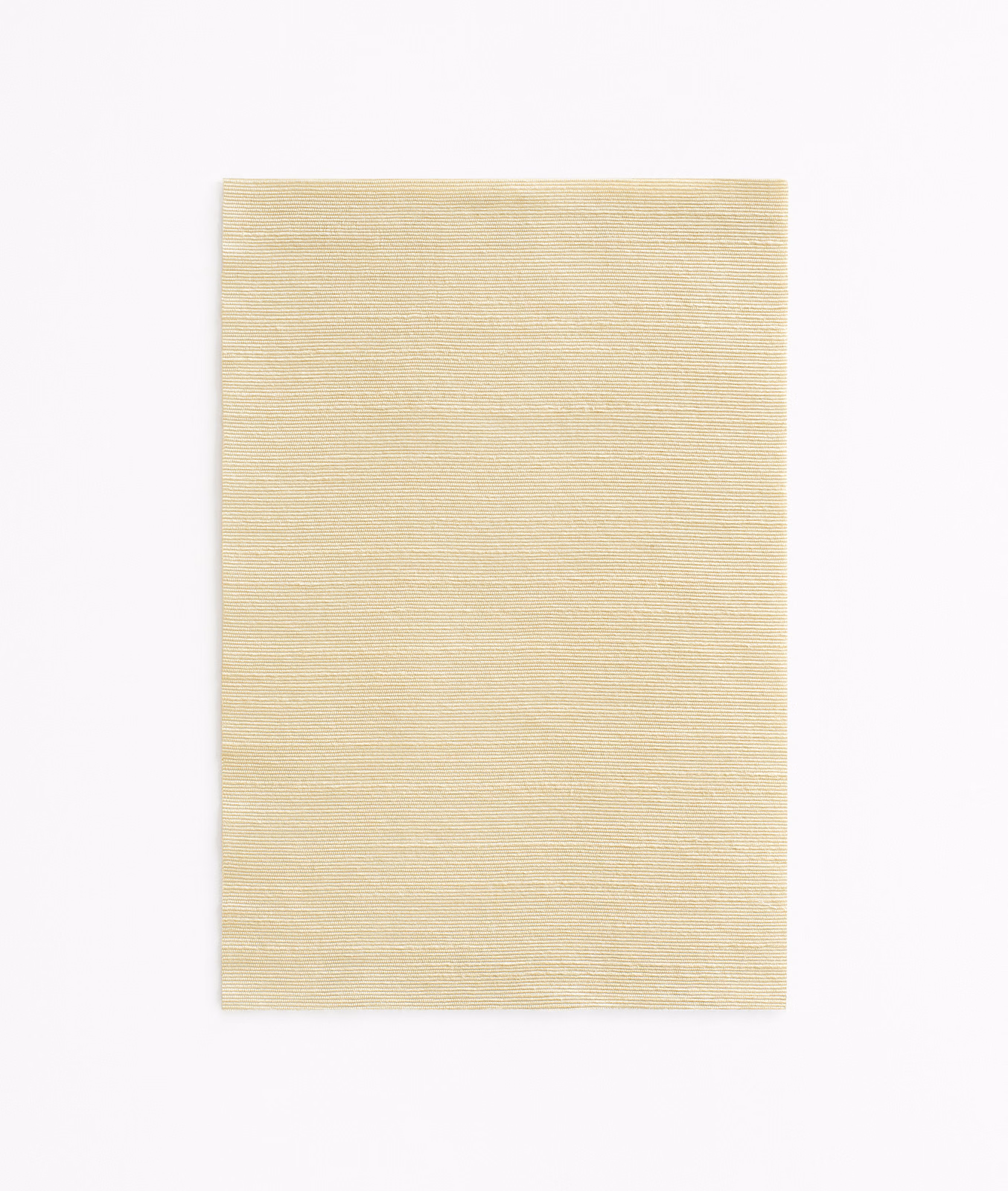 Pale Burro beige textile swatch with fine horizontal texture and soft light-catching surface