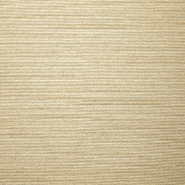 Pale silvered beige fabric with fine horizontal ribbing and subtle metallic shimmer