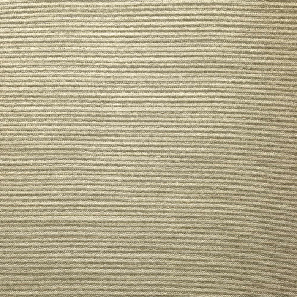 Pearl greige fabric with fine horizontal ribs and a warm, understated gold sheen