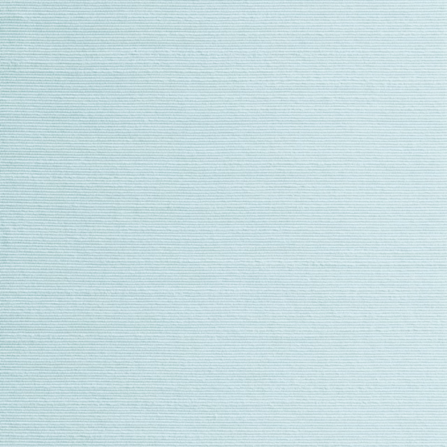 Pale aqua teal fabric with fine horizontal ribbed texture and softly reflective surface