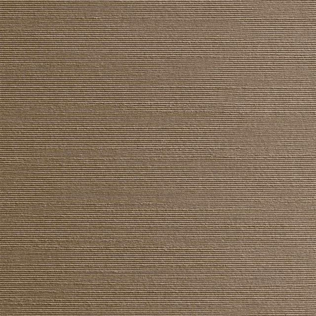 Warm bronze taupe textile with tightly spaced horizontal ribs and subtle tonal variation
