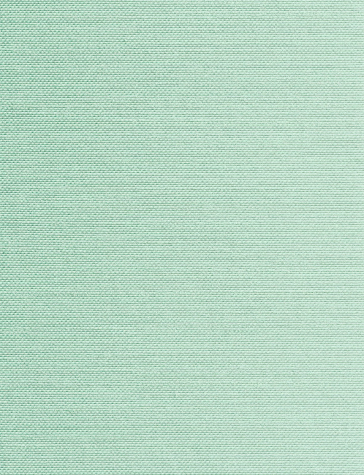 Pale celadon green fabric swatch with fine, closely spaced horizontal ribbing