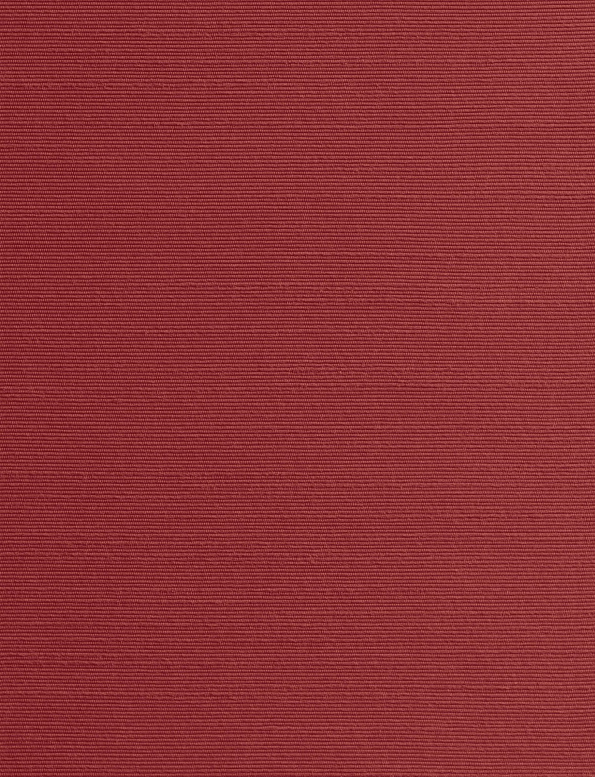 Close-up of deep garnet red fabric with fine horizontal ribbed texture