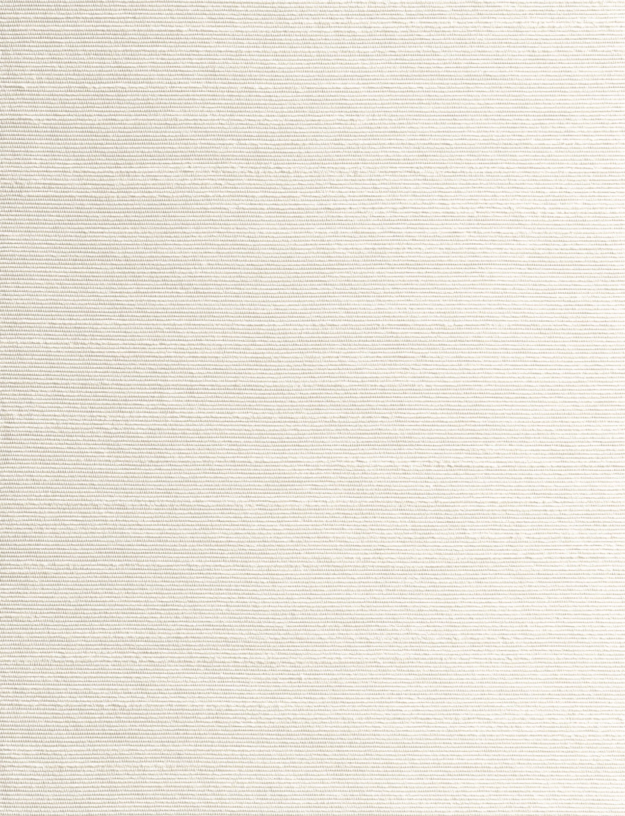 Warm white fine horizontal ribbed weave with a softly textured surface