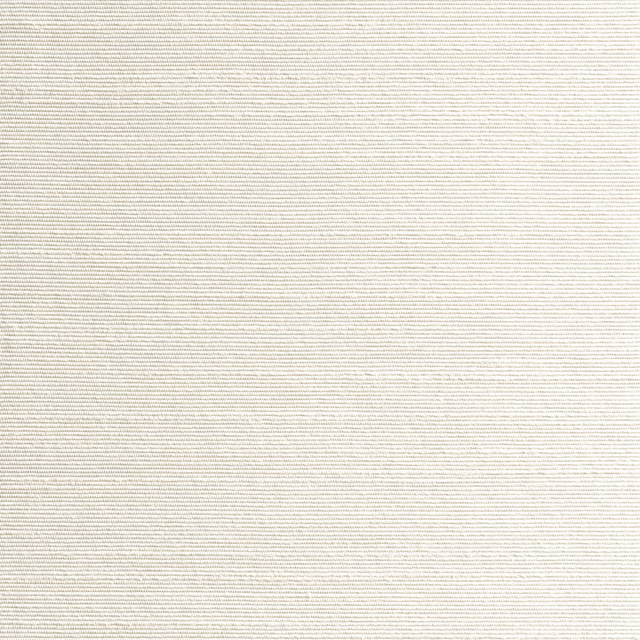 Warm white fine horizontal ribbed weave with a softly textured surface