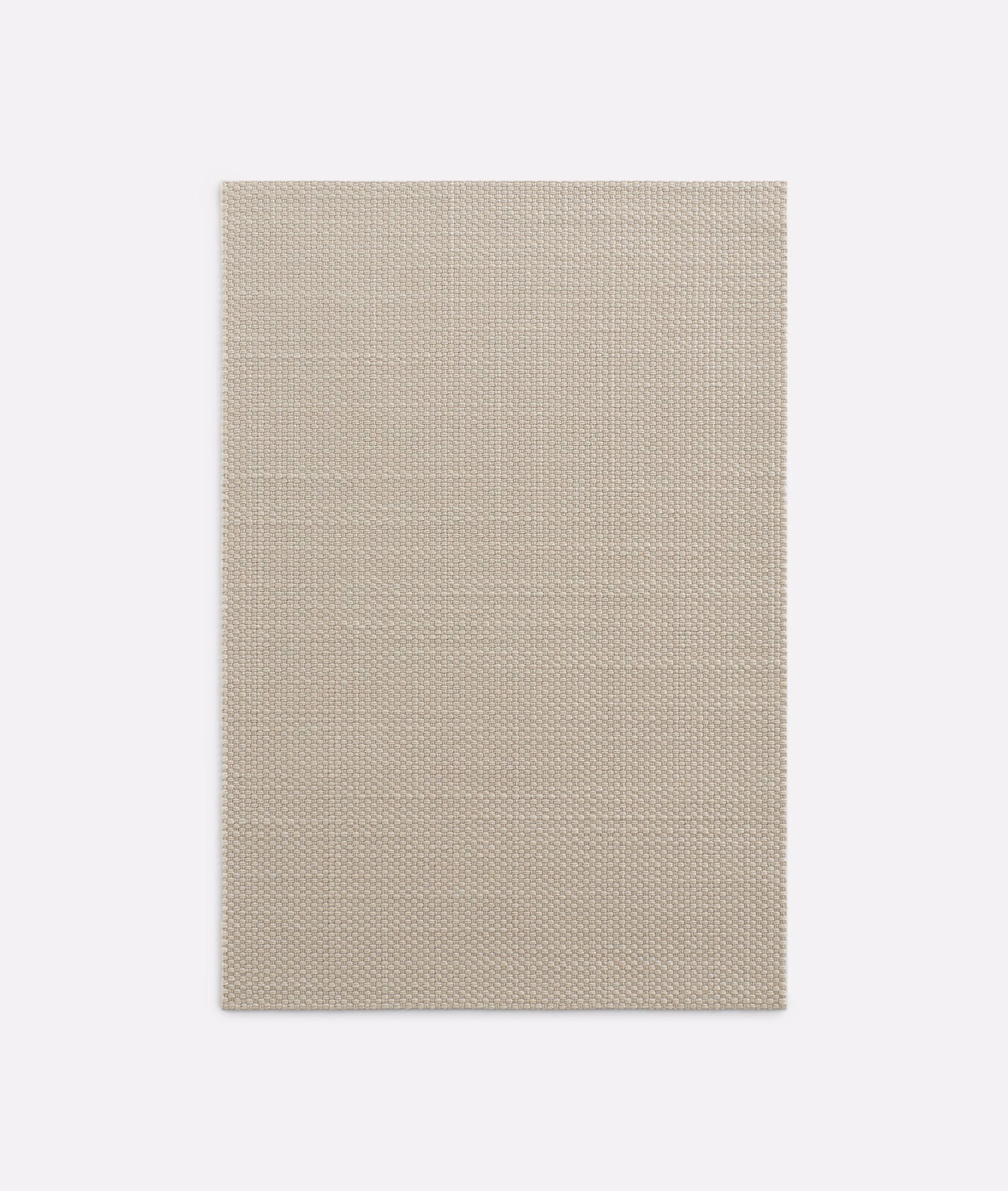 Warm linen-taupe fabric swatch with a fine, tightly woven grid texture