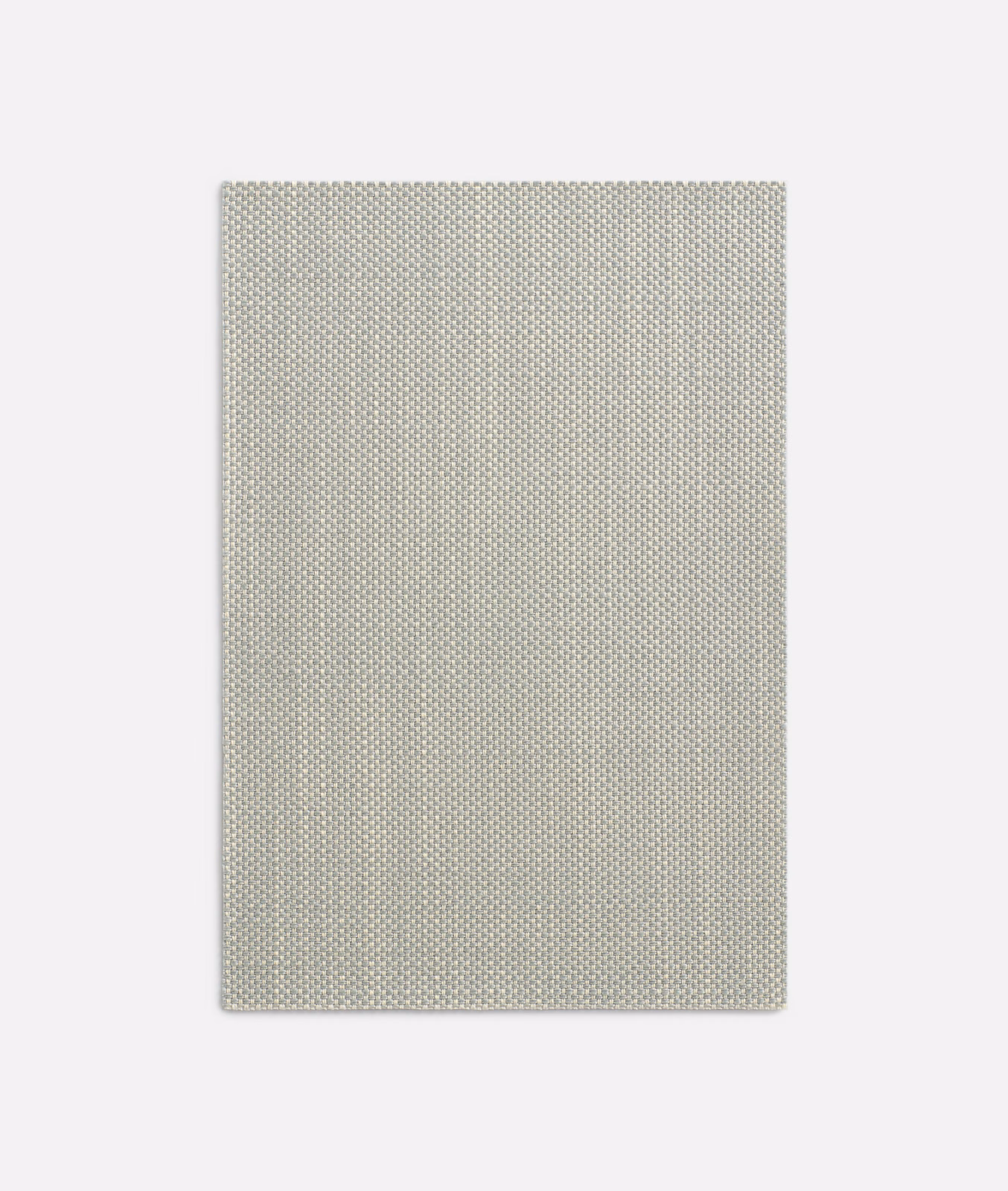 Pale greige Amaretto Perla swatch showing a fine, tightly repeating woven texture