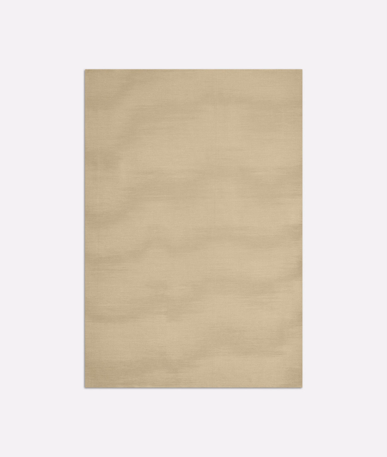 Warm golden-beige fabric swatch with subtle horizontal ripples and a soft woven sheen