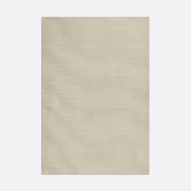 Pale greige swatch with subtle horizontal striations and a softly textured surface