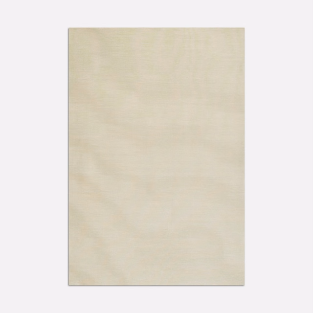 Pale mastice beige textile with faint tonal striations and a soft sheen
